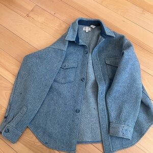 vintage LL bean 100% wool The Northwoods Button up